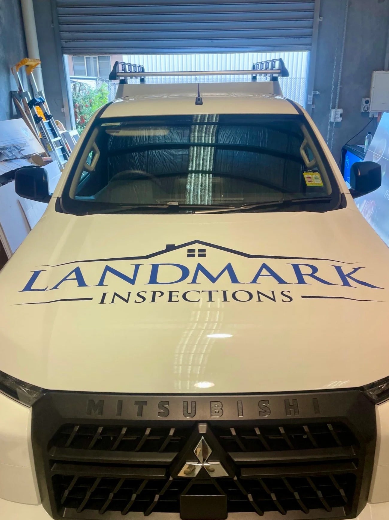 Vehicle Signage - Landmark Inspections - Melbourne VIC.