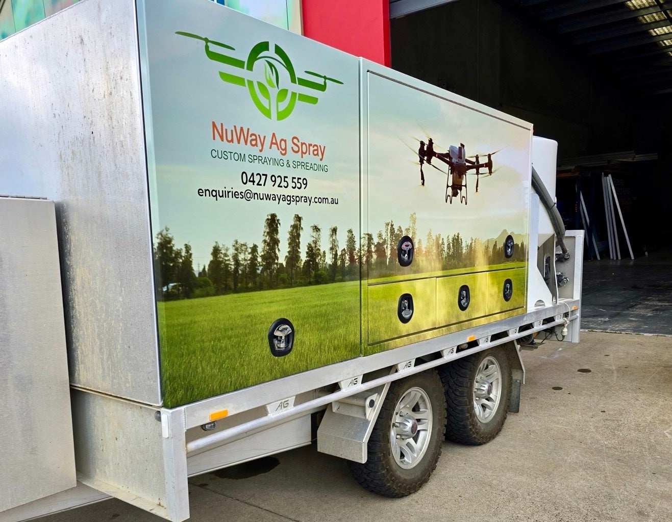 NuWay Ag Spray Trailer