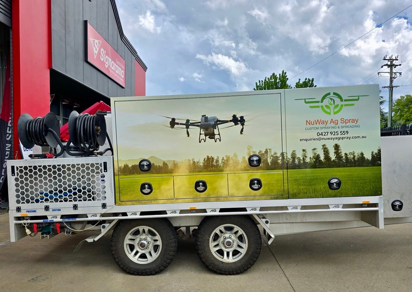 NuWay Ag Spray Trailer