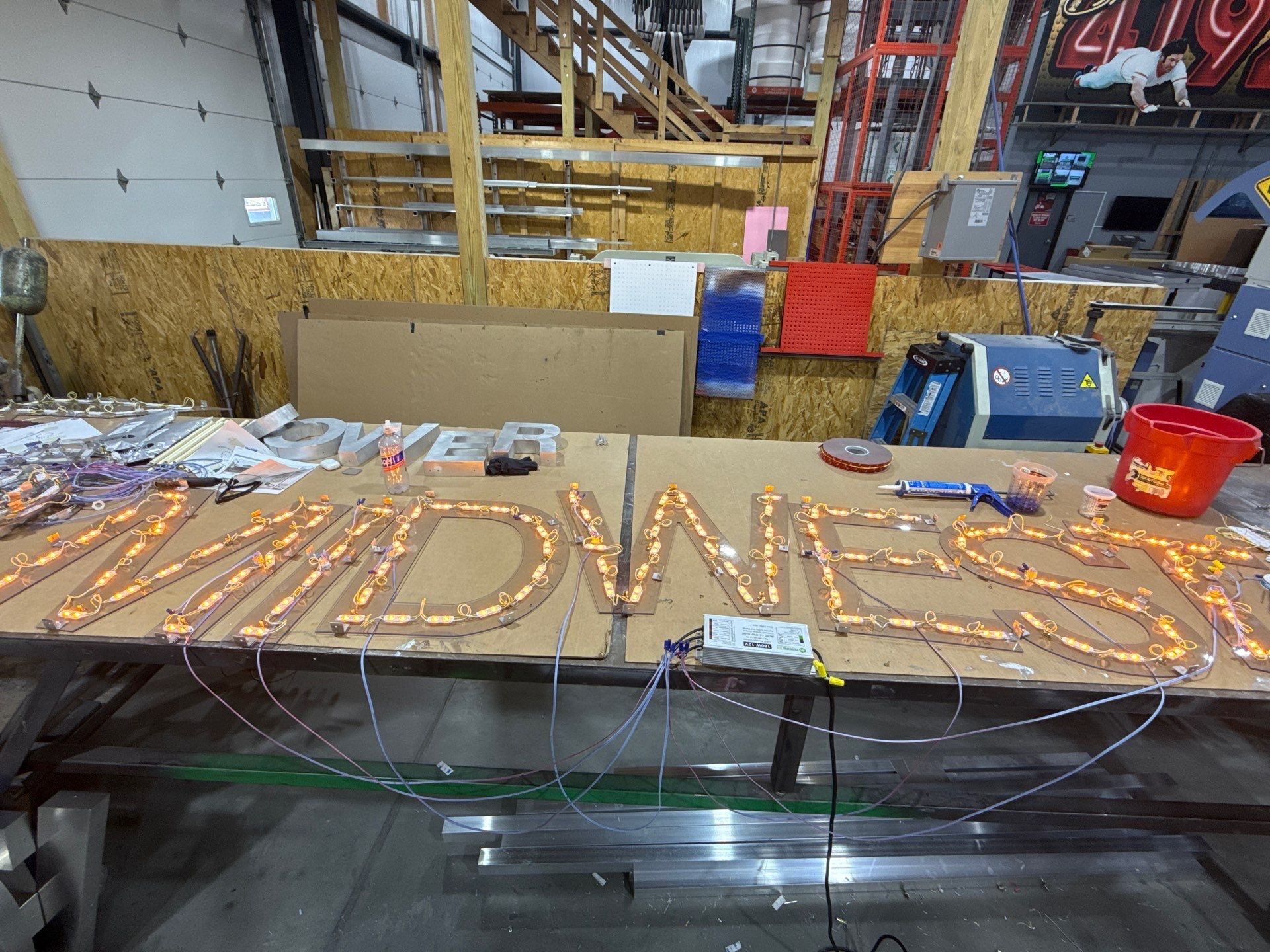 Halo Lit Channel Letters- Seymour, IN