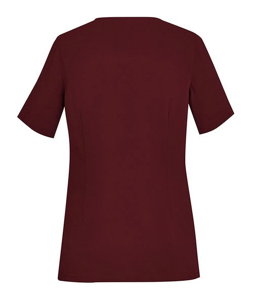 Womens Tailored Fit Round Neck Scrub Top