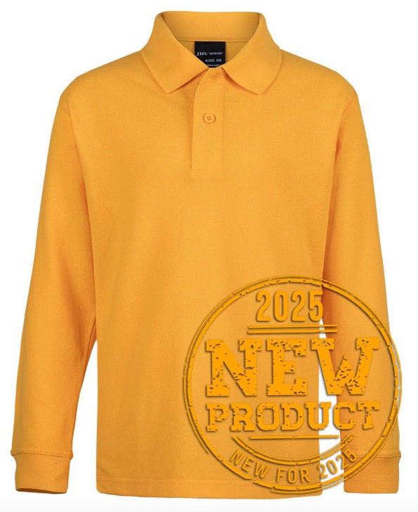 Long Sleeve Kids 210 Polo