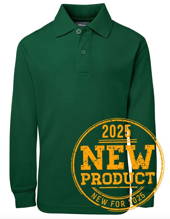 Long Sleeve Kids 210 Polo