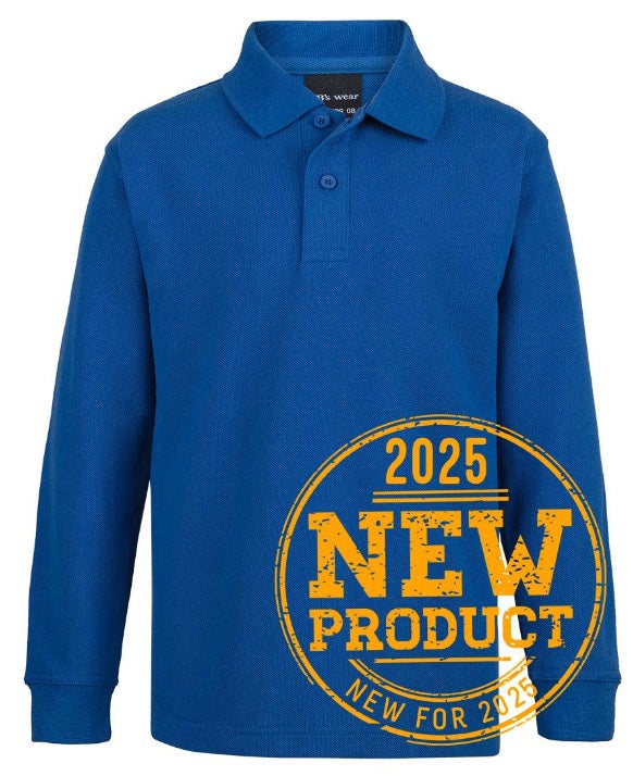 Long Sleeve Kids 210 Polo