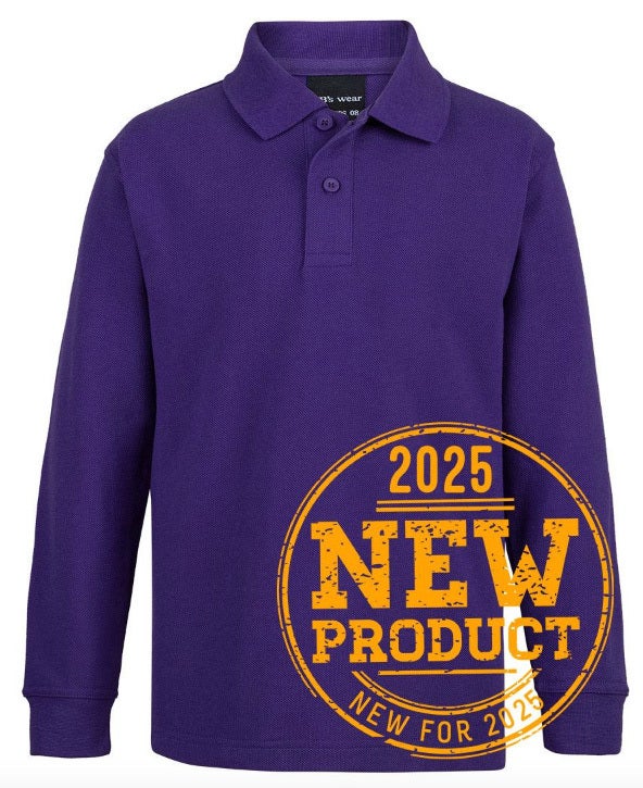 Long Sleeve Kids 210 Polo