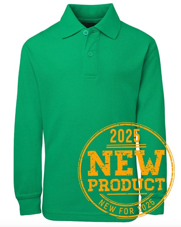 Long Sleeve Kids 210 Polo