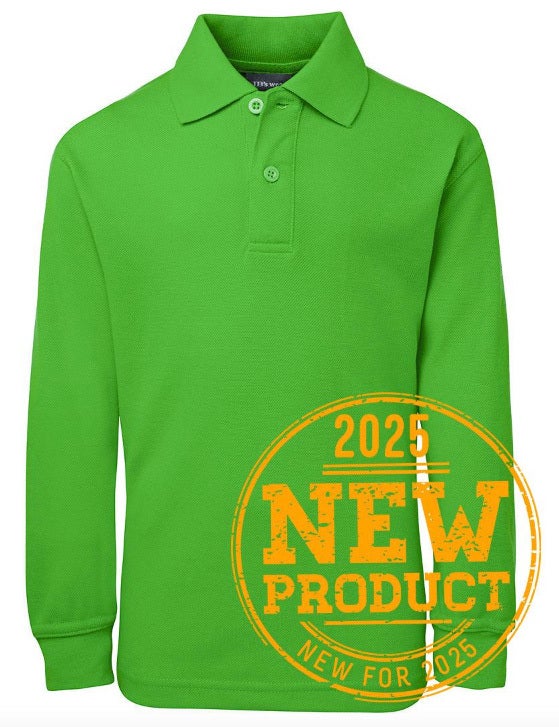 Long Sleeve Kids 210 Polo