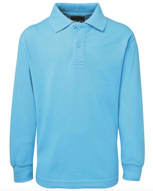 Long Sleeve Kids 210 Polo