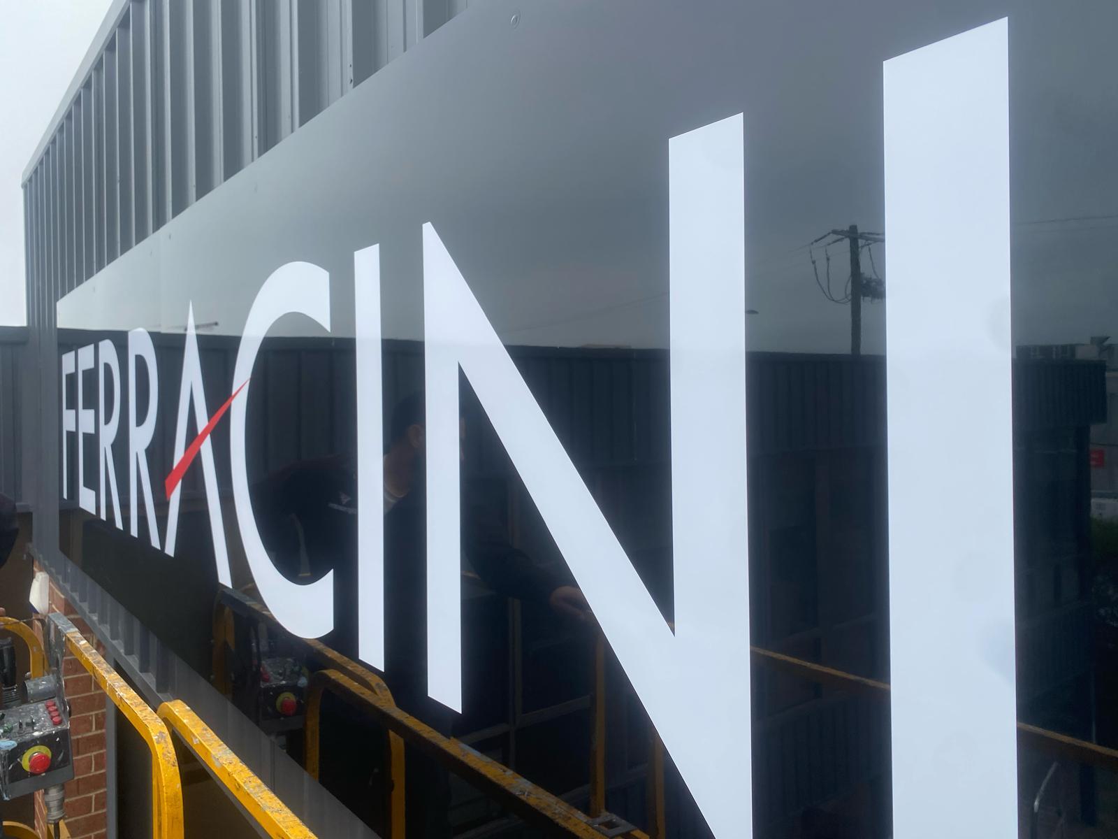 Ferracini Warehouse Sign