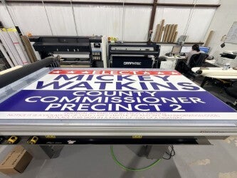 Politician Sign