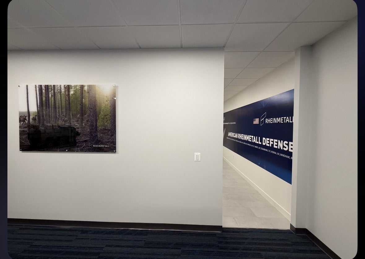 Rheinmetall Office Wall Murals | Custom Corporate Branding & Interior Graphics
