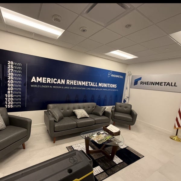 Rheinmetall Office Wall Murals | Custom Corporate Branding & Interior Graphics