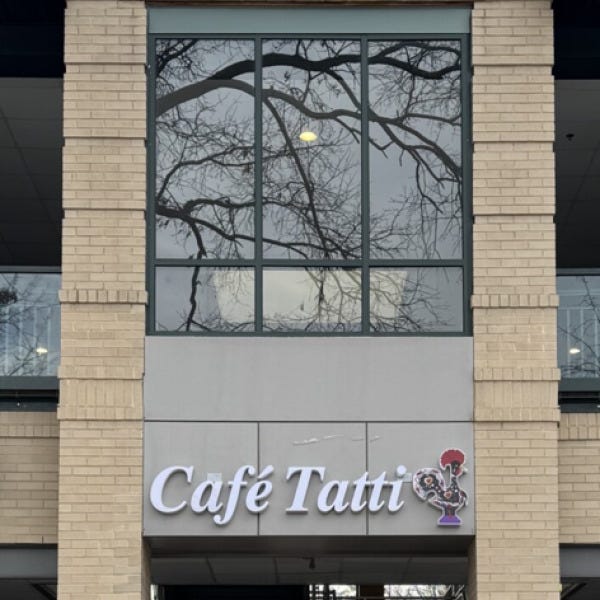 Face-Lit Channel Letter Sign for Café Tatti McLean | Custom Restaurant Signage