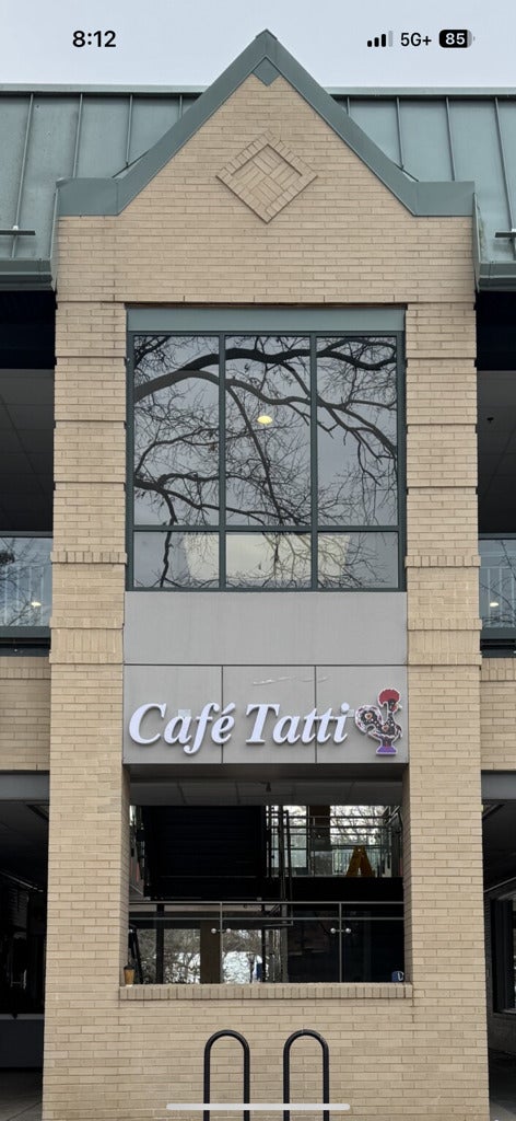 Face-Lit Channel Letter Sign for Café Tatti McLean | Custom Restaurant Signage