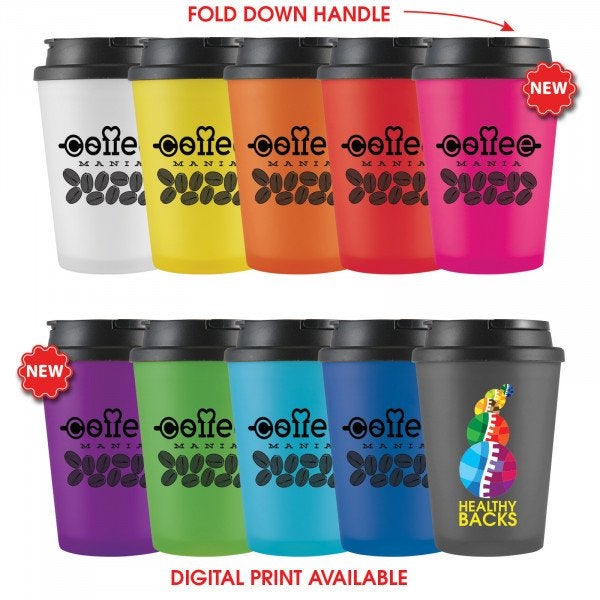 Custom Aroma Coffee Cup / Handle Lid