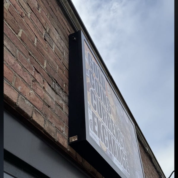 Illuminated Light Box Signage for US Penny Coin Exchange in Falls Church, VA