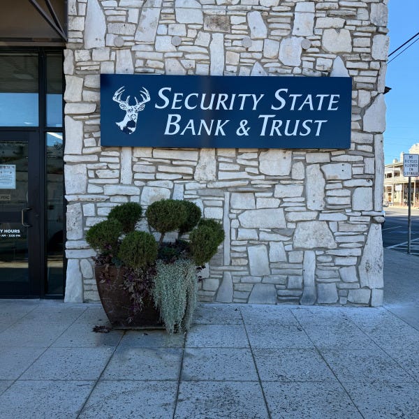 Security State Bank & Truck_Light Box_Exterior Sign