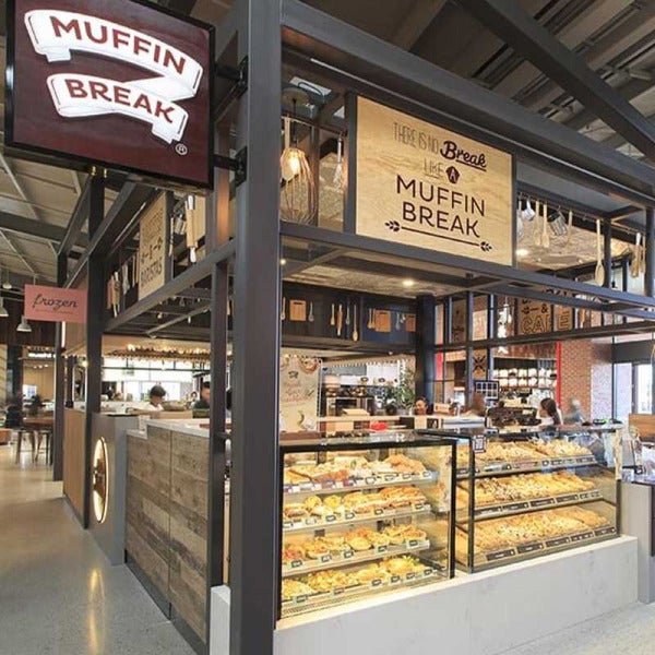 Muffin Break Resurrects the Muffin Man in Bold Rebranding Muffin Break Resurrects the Muffin Man in Bold Rebranding