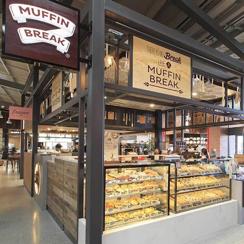 Muffin Break Resurrects the Muffin Man in Bold Rebranding Muffin Break Resurrects the Muffin Man in Bold Rebranding
