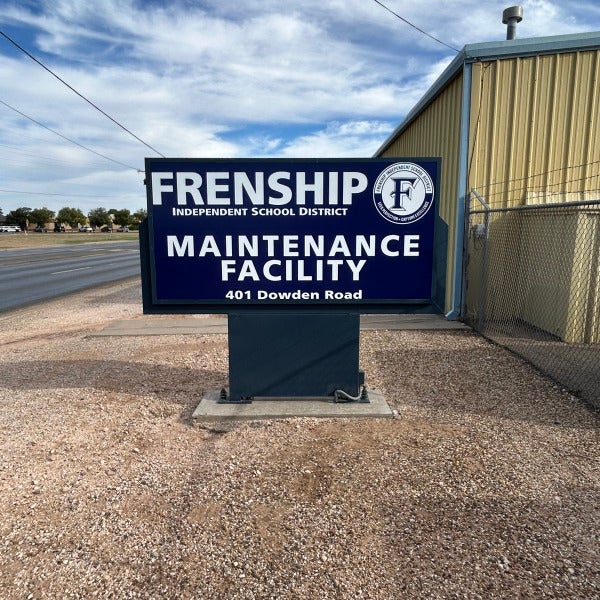 Frendship Facility Sign