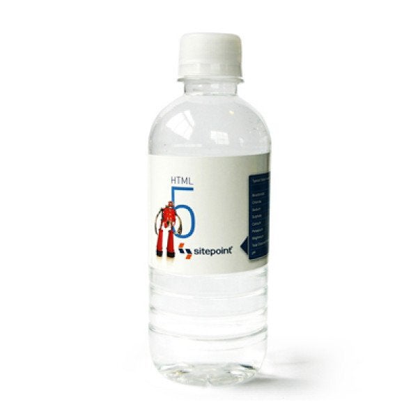 Custom 350ml Bottled Spring Water