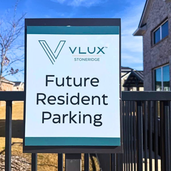 Vlux Parking Sign