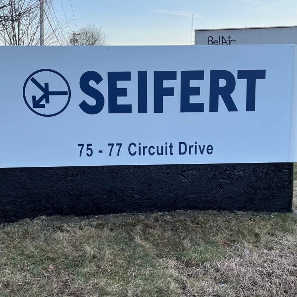 Seifert - Monument Sign re-facing