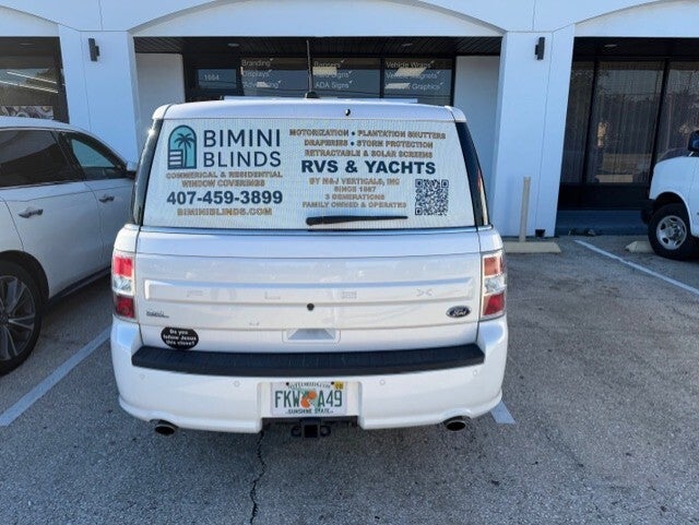 Perforated Vinyl for Bimini Blinds