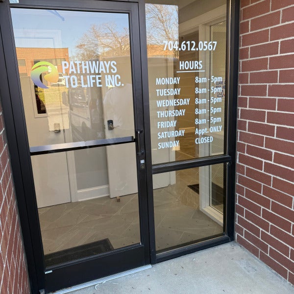 Pathways to Life Inc. Window Graphics