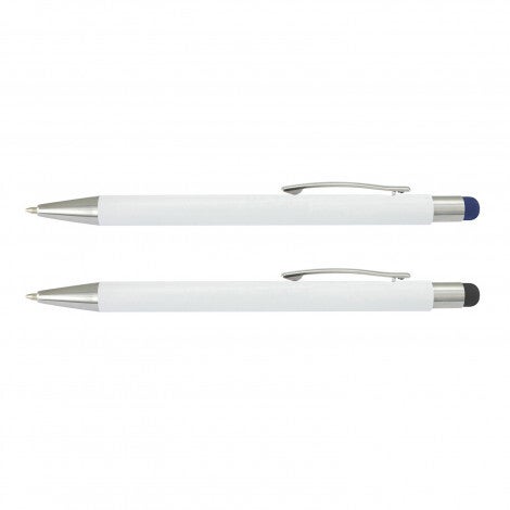 Lancer Stylus Pen - White Barrel