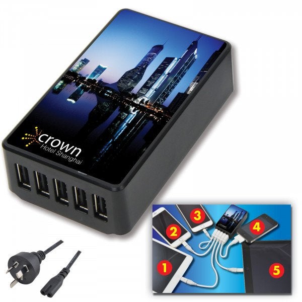 Custom 5 Port Wonder Wall Charger