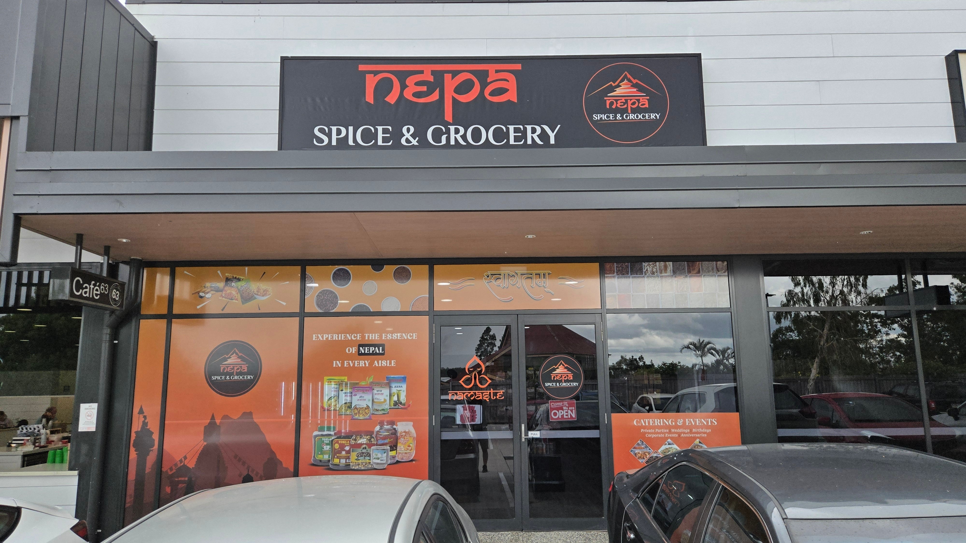 Vibrant Shopfront Signage for Nepa Spice & Grocery - Signarama Ipswich