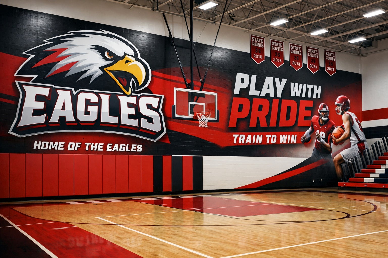 Athletic Signage That Builds Pride, Energy, and Visibility