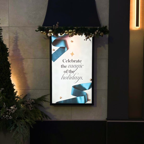 Brilliant Holiday Glow — Custom Outdoor LED Lightboxes for Knar Jewellery Oakville
