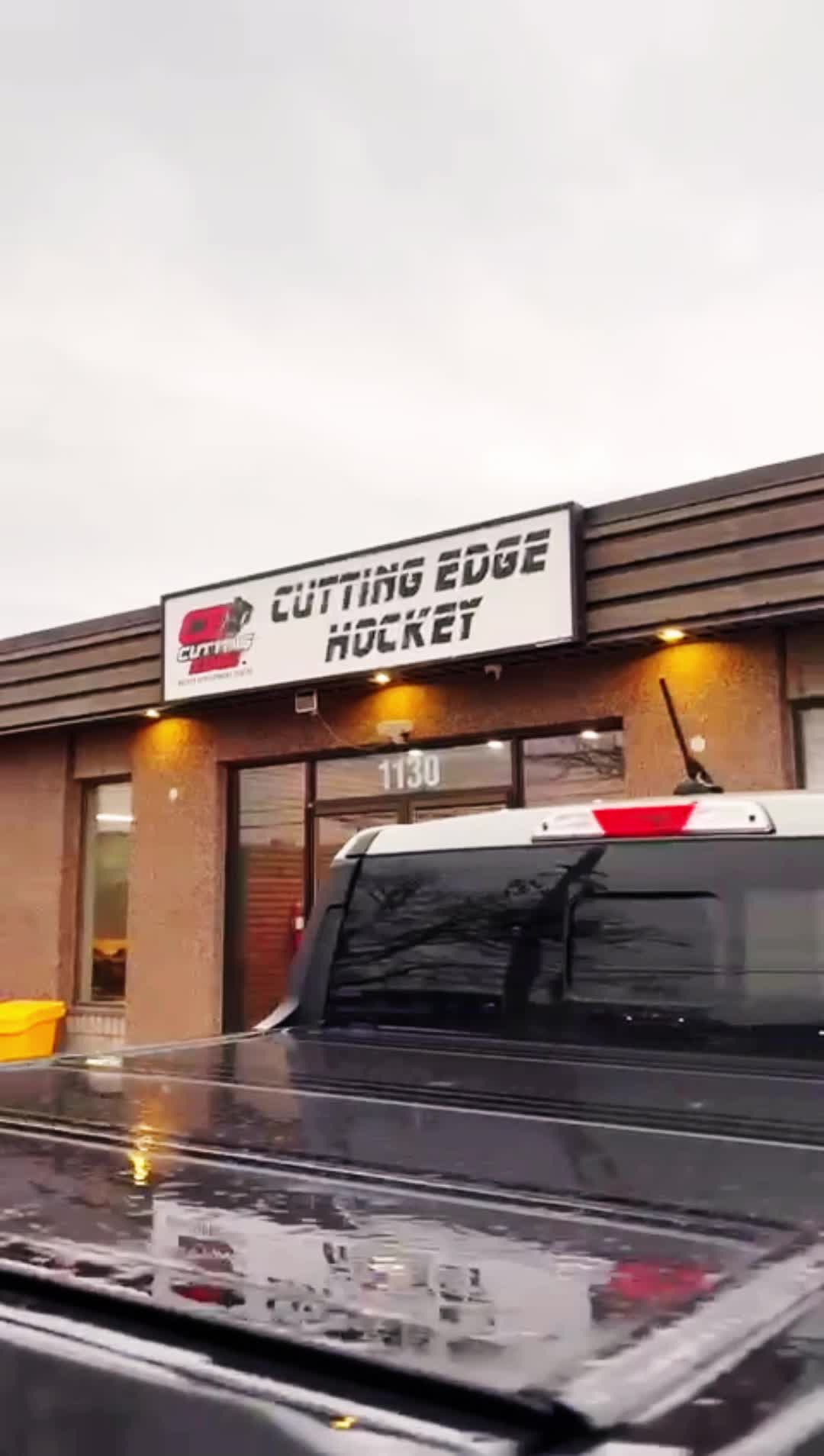 Rushed and Remarkable — Custom Outdoor LED Lightbox for Cutting Edge Hockey Development Centre Completed in Under a Week