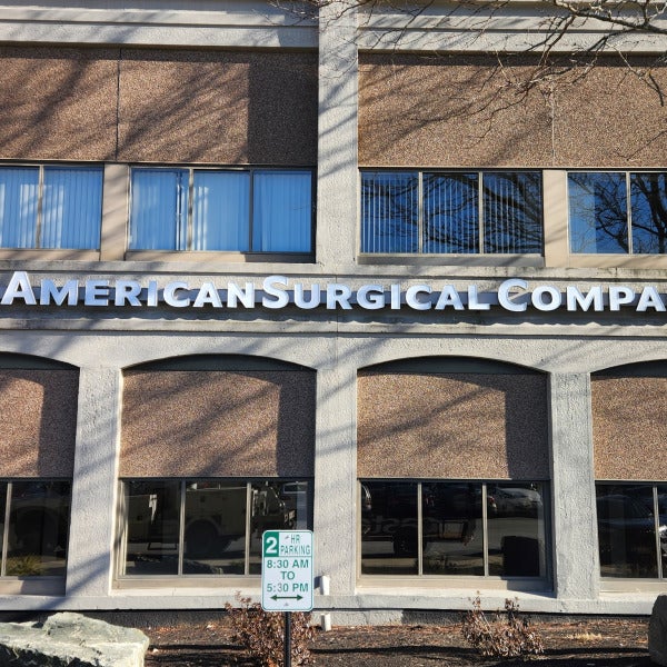Channel Letters for American Surgical Company (Beverly, MA)