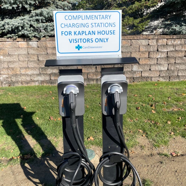 Care Dimensions - EV Parking Sign - Deanvers