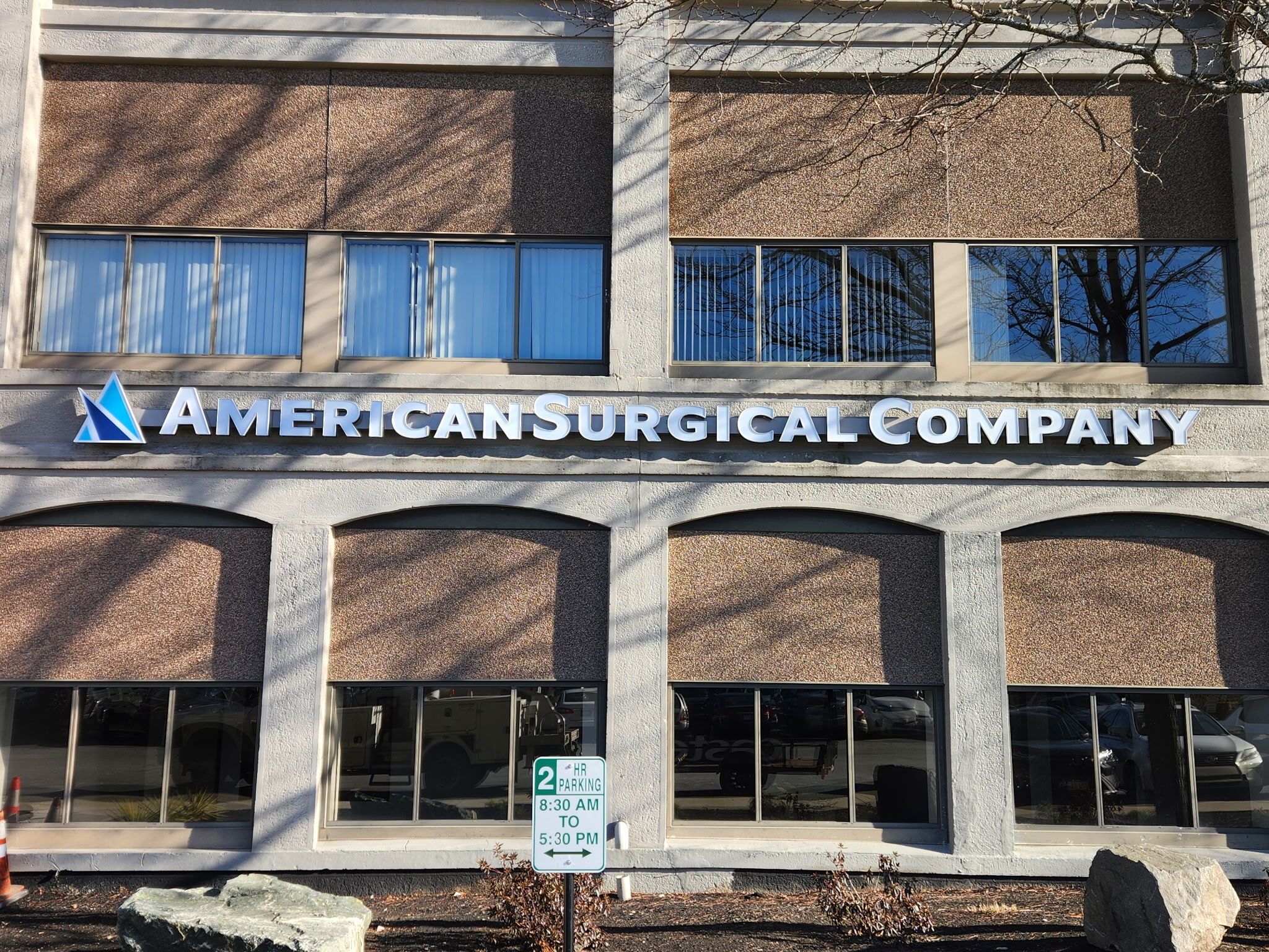 Channel Letters for American Surgical Company (Beverly, MA)