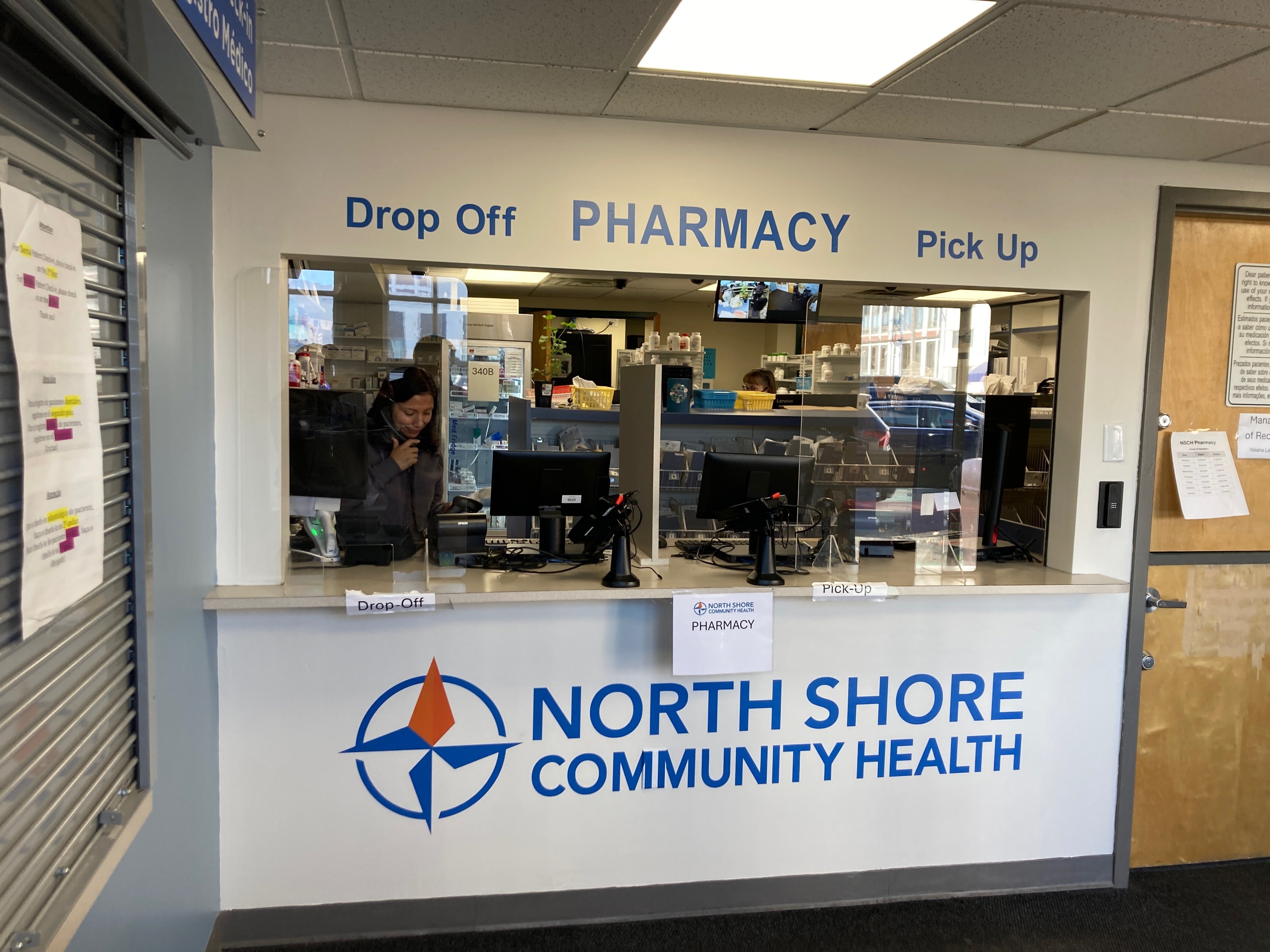 Custom Pharmacy Wall Vinyl Installation for North Shore Community Health – Salem, MA
