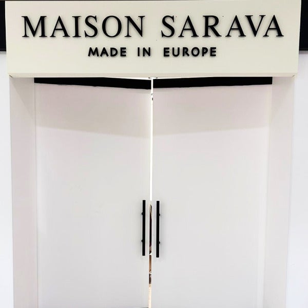 Chic and On Time — 3D Acrylic Façade Sign for Maison Sarava’s Toronto Grand Opening