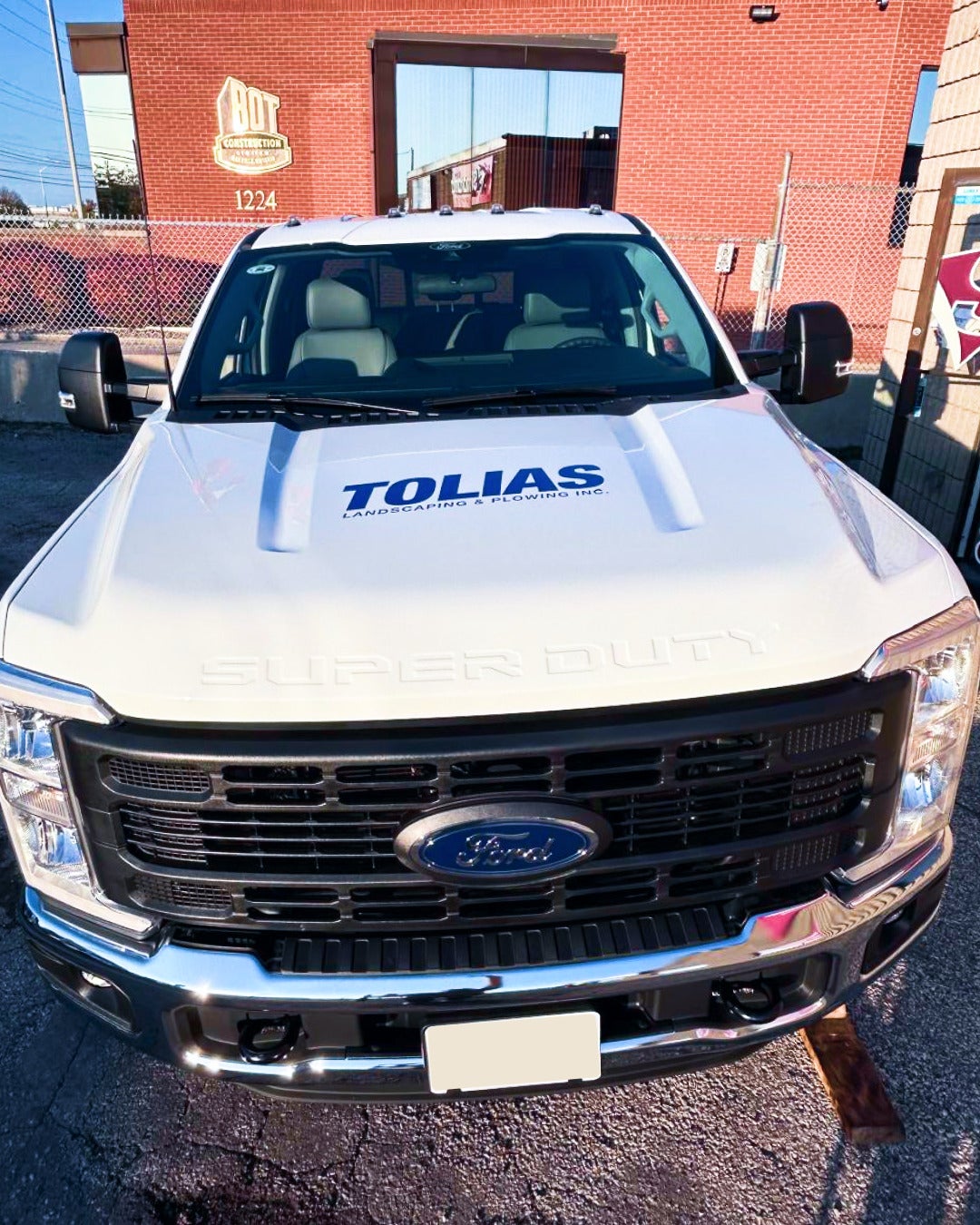 Bringing the Brand to Life — Custom F550 Truck Graphics for Tolias Landscaping