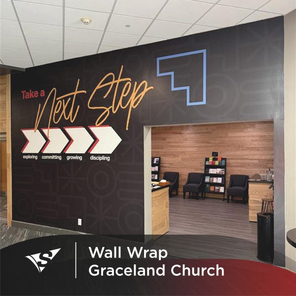 Wall Wrap at Graceland Church