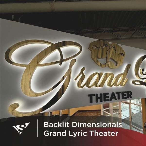 Grand Lyric Theater Gets Backlit Dimensional Letter