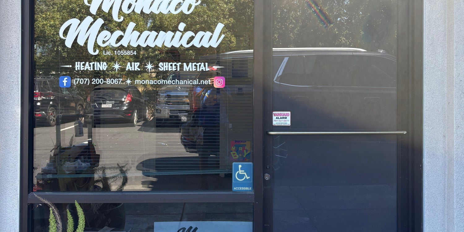 Vinyl Window Lettering