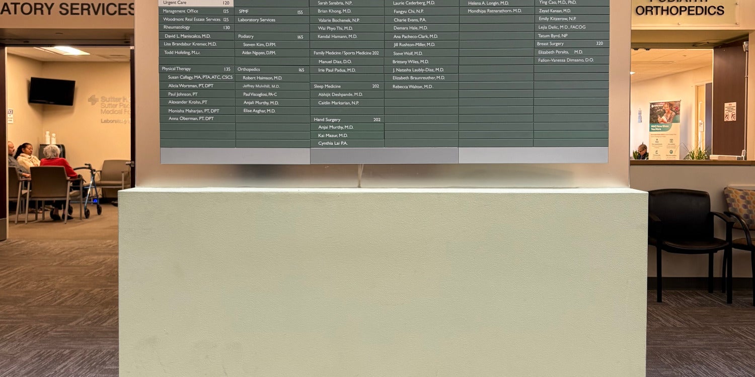 Building Directory Signs