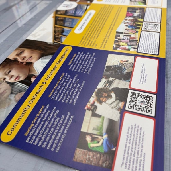 Poster boards that Educate, Inform and Inspire Action - Assistance League of the Eastside, Redmond, WA