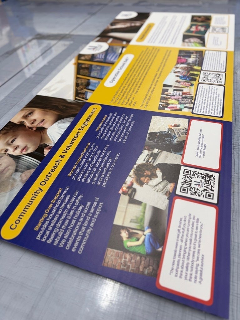 Poster boards that Educate, Inform and Inspire Action - Assistance League of the Eastside, Redmond, WA