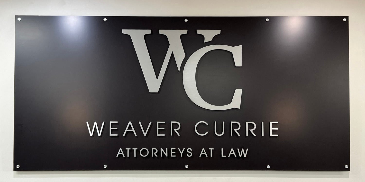 Lobby & Reception Signs