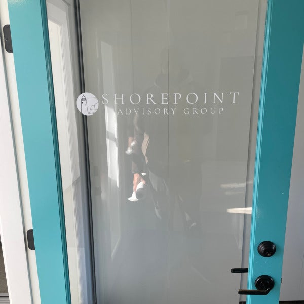 Frosted Glass Door Graphics That Make a Professional First Impression
