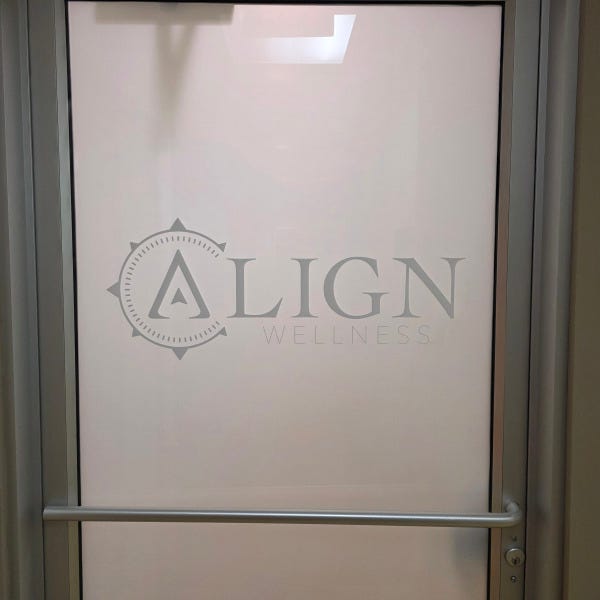 Align Door Lettering